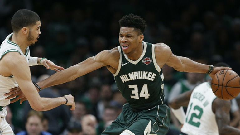 Oι καλύτερες στιγμές του Γιάννη Αντετοκούνμπο στο «break» των Μπακς στη Βοστώνη